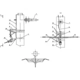 IEK Опора УПС33 ж/б специальная угловая с оттяжкой одноцепная с ответвлением в одну сторону СИП4-4