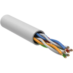 IEK Кабель витая пара U/UTP кат.5E 24AWG 4 пары LSZH INDOOR 1м белый GENERICA - BC1-C5E04-128-305-G IEK Кабель витая пара U/UTP кат.5E 24AWG 4 пары LSZH INDOOR 1м белый GENERICA - BC1-C5E04-128-305-G
