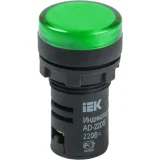 IEK Лампа AD22DS(LED)матрица d=22мм зеленый 36В AC/DC