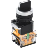 IEK Переключатель D8-20X33 на 3 положения 2з черный
