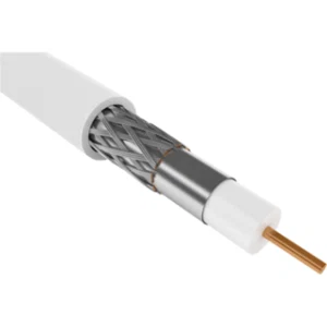 IEK Кабель коаксиальный RG6 медный 75Ом FPE PVC белый (300м) GENERICA - CC3-R6F1-111-300-G IEK Кабель коаксиальный RG6 медный 75Ом FPE PVC белый (300м) GENERICA - CC3-R6F1-111-300-G