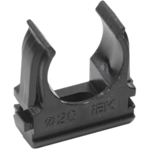 IEK Держатель с защёлкой CF20 черный - CTA10D-CF20-K02-100 IEK Держатель с защёлкой CF20 черный - CTA10D-CF20-K02-100