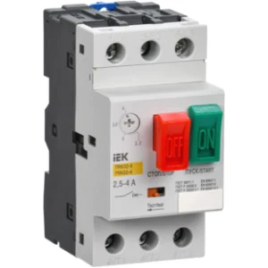 IEK Пускатель ручной кнопочный ПРК32-4 In=4A Ir=2,5-4A 660В - DMS11-004 IEK Пускатель ручной кнопочный ПРК32-4 In=4A Ir=2,5-4A 660В - DMS11-004