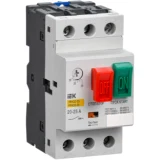 IEK Пускатель ручной кнопочный ПРК32-2,5 In=2,5A Ir=1,6-2,5A 660В