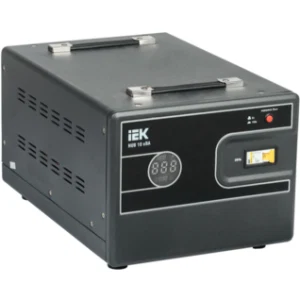 IEK Стабилизатор напряжения переносной HUB 10кВА - IVS21-1-010-13 IEK Стабилизатор напряжения переносной HUB 10кВА - IVS21-1-010-13