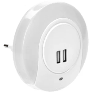 IEK LIGHTING Светильник-ночник светодиодный 001 круг с USB разъемом и датчиком освещенности 220В - LDNN5-001-SQ-P-00-S-K01 IEK LIGHTING Светильник-ночник светодиодный 001 круг с USB разъемом и датчиком освещенности 220В - LDNN5-001-SQ-P-00-S-K01