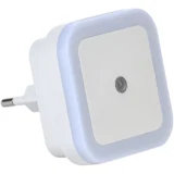IEK LIGHTING Светильник-ночник светодиодный 018 квадрат с датчиком освещенности 220В
