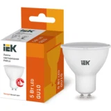 IEK Лампа светодиодная PAR16 софит 5Вт 230В 3000К GU10