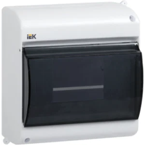 IEK KREPTA 3 Корпус пластиковый КМПн 2/6 IP30 белый - MKP42-N-06-30-09 IEK KREPTA 3 Корпус пластиковый КМПн 2/6 IP30 белый - MKP42-N-06-30-09