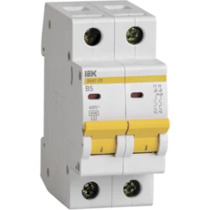 IEK Автоматический выключатель ВА47-29 2Р 5А 4,5кА В - MVA20-2-005-B IEK Автоматический выключатель ВА47-29 2Р 5А 4,5кА В - MVA20-2-005-B