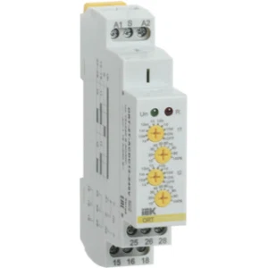 IEK Реле времени ORT 2 контакта 12-240В AC/DC с независимыми уставками - ORT-2T-ACDC12-240V IEK Реле времени ORT 2 контакта 12-240В AC/DC с независимыми уставками - ORT-2T-ACDC12-240V