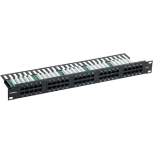 IEK Патч-панель телефонная 1U кат.3 RJ45 50 портов (Krone) GENERICA - PP50-1UC03U-K05-G IEK Патч-панель телефонная 1U кат.3 RJ45 50 портов (Krone) GENERICA - PP50-1UC03U-K05-G