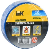 IEK Изолента 0,13х15мм синяя 10м