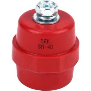 IEK Изолятор SM40 (М8) силовой с болтом - YIS11-40-12-B IEK Изолятор SM40 (М8) силовой с болтом - YIS11-40-12-B